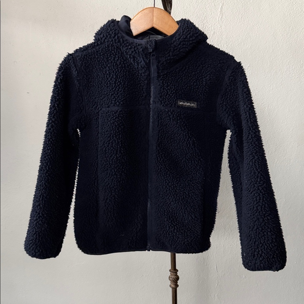 Eddie Bauer Fleece Sherpa Jacket Kids Small (7/8)